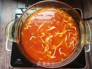 韩式泡菜火锅的做法步骤:8