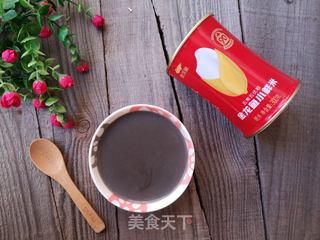 黑芝麻百合米糊的做法步骤:7