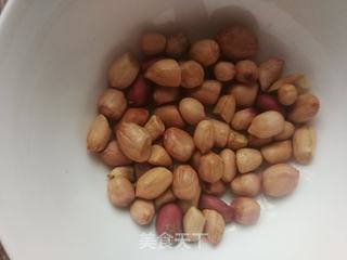 山药红枣花生桂圆米浆的做法步骤:3