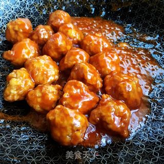 糖醋丸子的做法步骤：7
