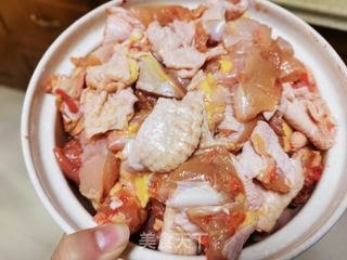 干锅辣子鸡的做法步骤:4