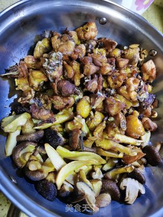 干锅辣子鸡的做法步骤:8