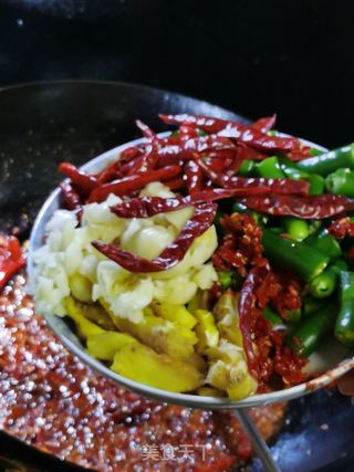 干锅辣子鸡的做法步骤:10