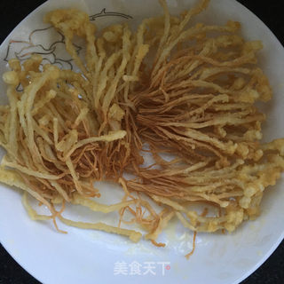 金针菇发财树的做法步骤：8