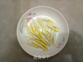罗汉笋蒸鸡的做法步骤:6