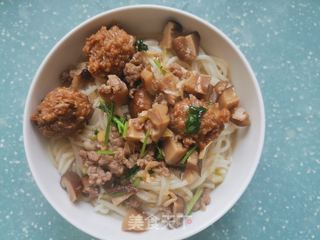香菇面的做法步骤:9