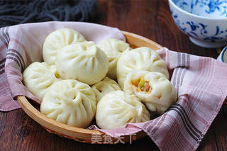 鲜肉包子的做法步骤:15