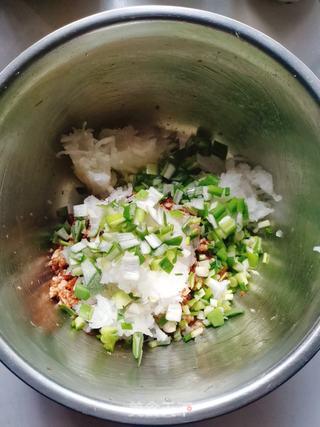 萝卜猪肉包子的做法步骤:9