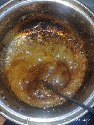 梨膏麦芽棒棒糖的做法步骤:7