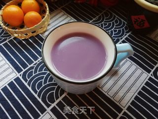 紫薯山药豆浆的做法步骤:9