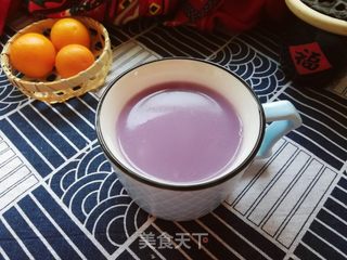 紫薯山药豆浆的做法步骤:10