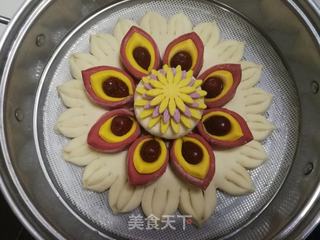 二十八蒸枣花:花开富贵的做法步骤:18