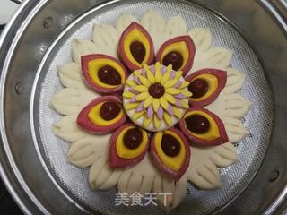 二十八蒸枣花:花开富贵的做法步骤:19