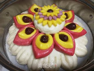 二十八蒸枣花:花开富贵的做法步骤:21