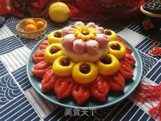 二十八蒸枣花:锦上添花的做法步骤:24