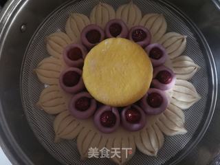 二十八蒸枣花:福临门的做法步骤:14
