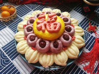二十八蒸枣花:福临门的做法步骤:21