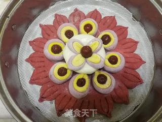 二十八蒸枣花:蒸蒸日上的做法步骤:12