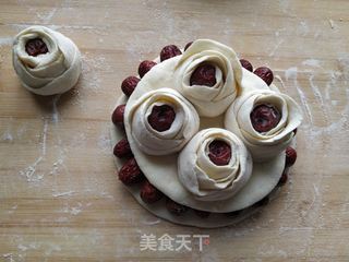 枣花馒头的做法步骤：15
