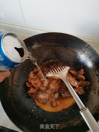 大盘鸡面的做法步骤:8