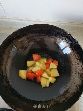 大盘鸡面的做法步骤:5