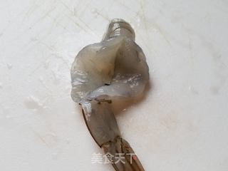 黄金满屋---凤尾虾球的做法步骤:2