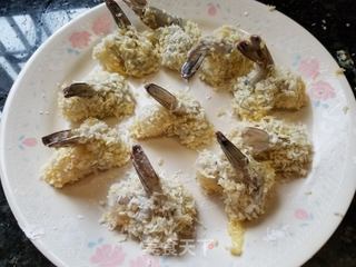 黄金满屋---凤尾虾球的做法步骤:11