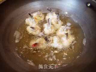 黄金满屋---凤尾虾球的做法步骤:13