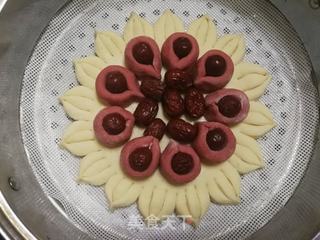 二十八蒸枣花的做法步骤:7
