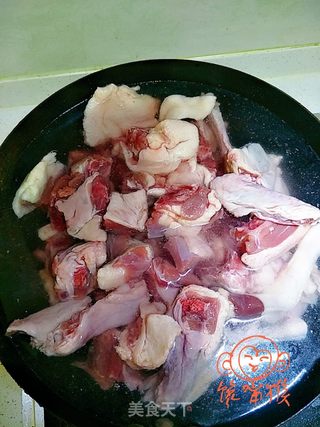 铁锅炖大鹅的做法步骤:3