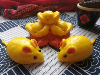 金鼠旺财的做法步骤:17