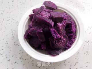自制紫薯汤圆的做法步骤:3