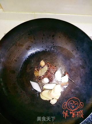 铁锅炖大鹅的做法步骤:6