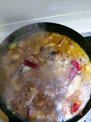 铁锅炖大鹅的做法步骤:9