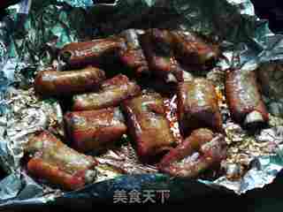 香辣烤排骨的做法步骤:8