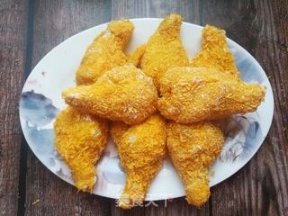 香酥炸鸡腿的做法步骤:9
