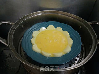 鲜虾玉子豆腐的做法步骤:7