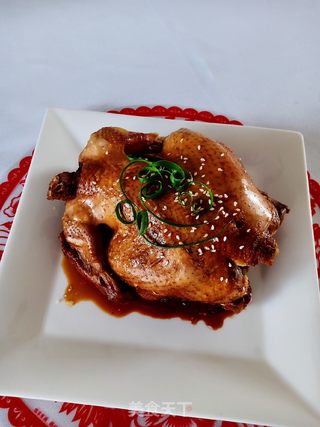 电饭锅焖鸡的做法步骤:6