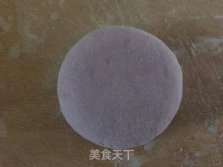 紫薯花样脂油饼的做法步骤:13