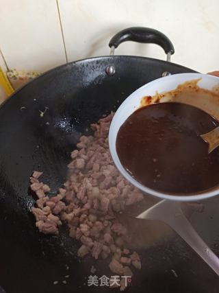 笋丁酱肉包的做法步骤:7