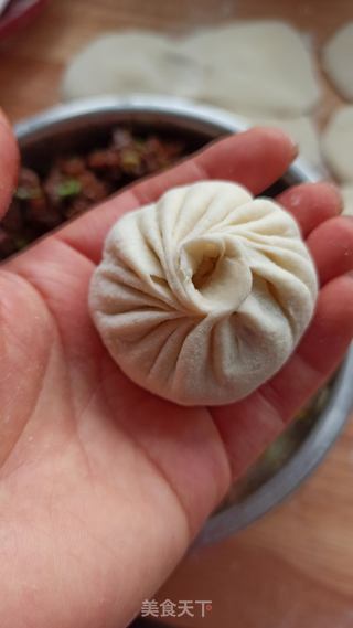 笋丁酱肉包的做法步骤:20