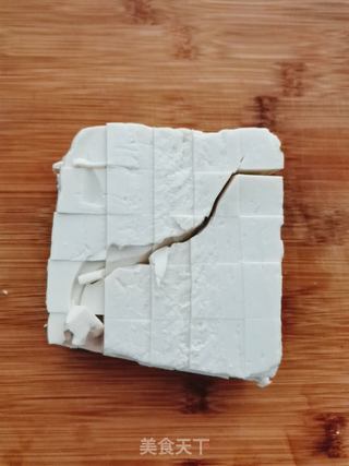 虾仁豆腐的做法步骤:3