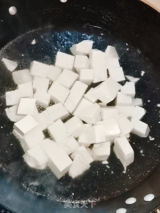 虾仁豆腐的做法步骤:4