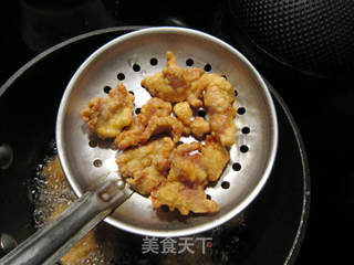 茄汁柠汁锅包肉--红红火火吉祥菜的做法步骤:6