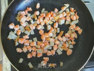 虾仁炒饭的做法步骤：6