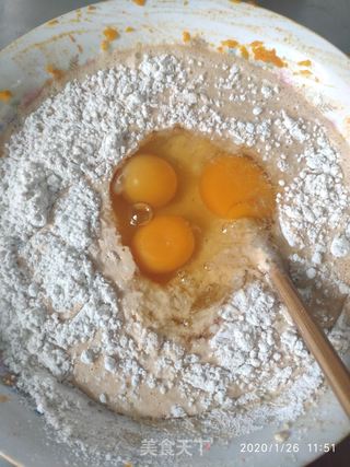 南瓜松饼的做法步骤:3