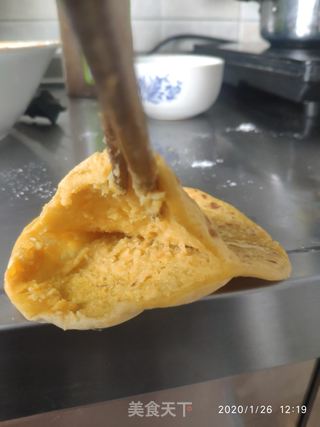 南瓜松饼的做法步骤:7