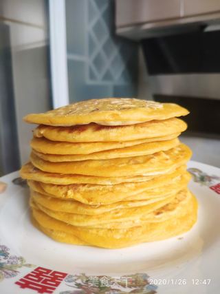 南瓜松饼的做法步骤:9