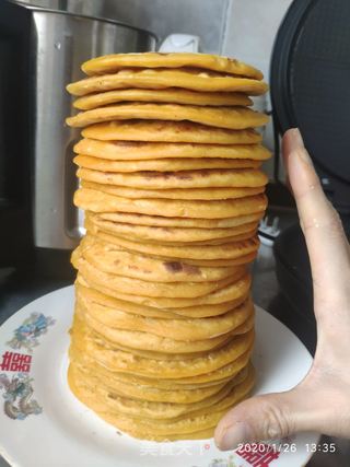 南瓜松饼的做法步骤:10