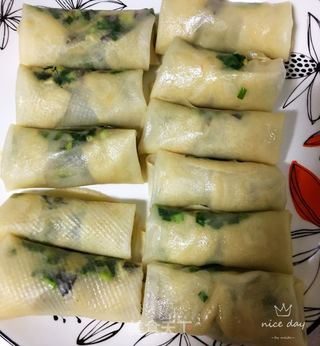 素三鲜馅卷饼的做法步骤：12